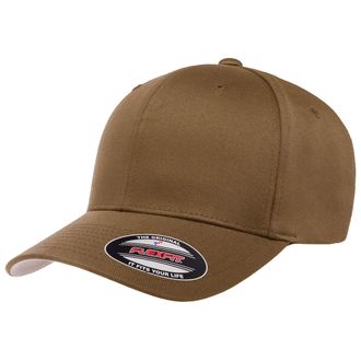 Flexfit Mens Athletic Baseball Fitted Cap, Coyote Brown, L-XL