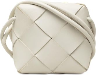 Bottega Veneta Pre-owned Bottega Veneta Mini Lambskin Intrecciato Cassette Camera Bag Ladies 5Y4N1HGWT85FZBLH