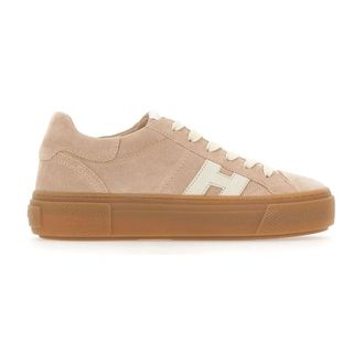 Hogan Crosswind Trainers - female - Hogan - Sneakers - Beige - 4 1/2 UK - Shoes