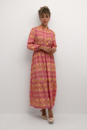 Cream Womens Dress A-Line - Pink - Size Small/Medium