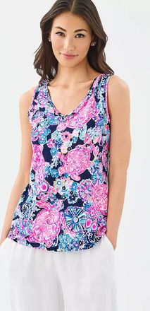 Lilly Pulitzer Gigi Ruffle Tank Top