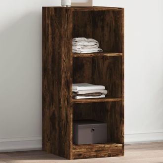 vidaXL Armario De Madera De Ingenier&iacute;a Roble Ahumado 48x41x102 Cm Vidaxl Marr&oacute;n