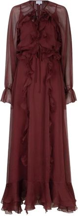 Dante6 Dames, Jurken, Rood, Maat: M Chiffon