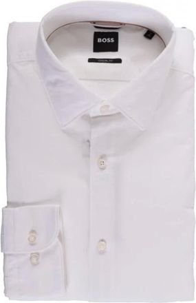 HUGO BOSS Hombre, Camisas, Blanco, Talla: M