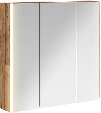 vidaXL Armario Con Espejo De Ba&ntilde;o Madera Vieja 73.5 X 15.5 X 70 Cm Vidaxl