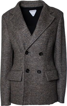 Bottega Veneta Cape-effect double-breasted blazer
