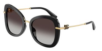 Dolce & Gabbana DG4535 501/8G Womens Sunglasses Black Size 53