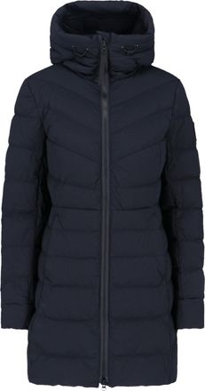 Canada Goose Black Clair Quilted Aira Fabric Coat