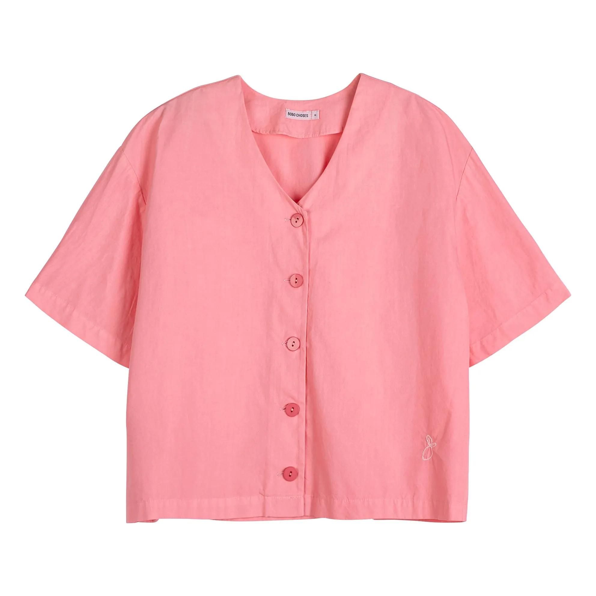 Chemisier NEON ROSE épaules Dénudées - Bleu Clair - Taille S - Occasion Très Bon état - Top BI1118