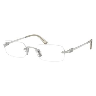 Miu Miu Glasses, unisex, Gray, Size: 52 MM MU 50Yv Optical Frame