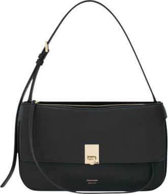 Ferragamo Black Cara XS Shoulder Bag