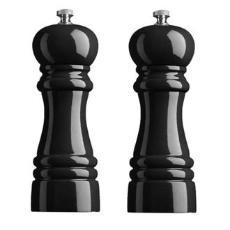 Amefa D&uacute;o de molinillos de sal y pimienta Madera Negro