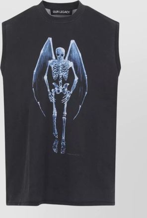 Our Legacy cotton printed tank top