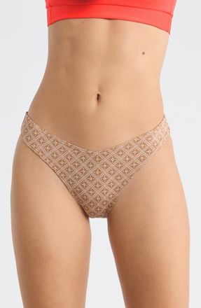 Rip Curl Moon Geo High Leg Bikini Bottoms in Brown at Nordstrom, Size Xx-Small