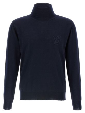 Valentino Garavani Valentino Garavani Turtleneck With Vg Embroidery