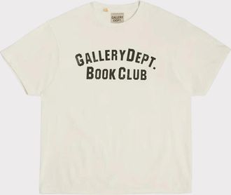 Gallery Dept. Mens Gallery Dept. Book Club Tee White - Size: 34
