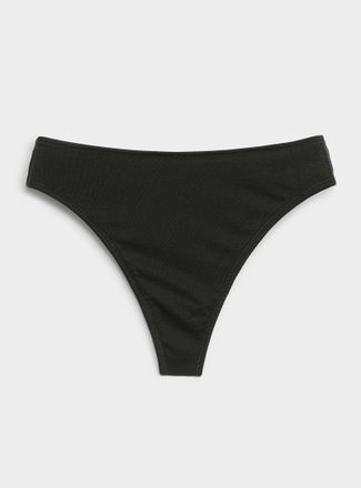Miiyu Womens Minimalist thong Organic cotton