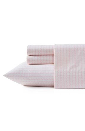 Marimekko Pikku Rasymatto Cotton Percale Sheet Set in Light Pink at Nordstrom, Size Queen