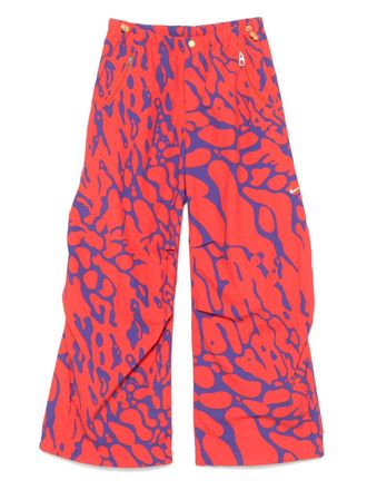 Nike Project F.R.O.G. track trousers - men - Recycled Nylon/Nylon/Polyester - M - Red