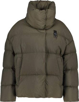 Blauer Short Cloud Down Jacket Ross - - Jackets - Donna - Marrone - S