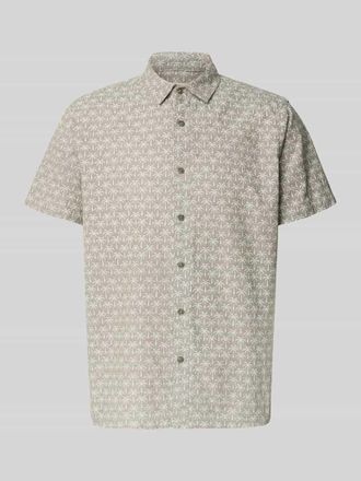 Blend Regular Fit Freizeithemd mit Kentkragen Modell ABAN in Oliv, Gr&ouml;&szlig;e XXL