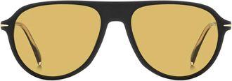 David Beckham Sunglasses Db 1200/S 003 Ho Black/Yellow Men