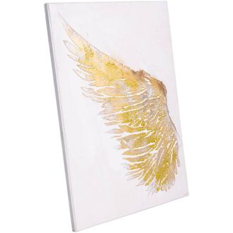 Wanderlust Deco Wanderlust Deco - Cuadro Con Relieve Pintado A Mano 40x60x1.8