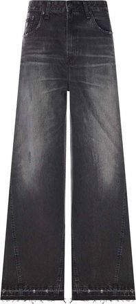 Lois Black Skater Flare Jeans