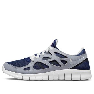 Nike Free Run 2 Midnight Navy Wolf Grey 537732-407