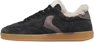 Voile Blanche Olivia Court Wool Fur - Dames - Sneakers - Grijs - 37 EU - Wol - Schoenen