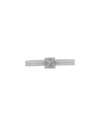 Diana M. Jewels Fine Jewelry 18K 0.25 Ct. Tw. Diamond Half-Eternity Ring