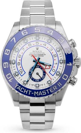 Rolex Pre-owned Rolex Yacht-Master II Automatic White Dial Mens Watch 116680 WSO