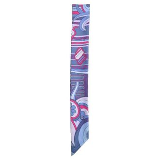 Herm&egrave;s Pre-owned Scarves, female, Multicolor, Size: ONE SIZE Pre-owned Faubourg Rainbow Twill Scarf