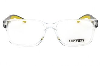 Ferrari 0FZ8018D Rectangular Acetate Eyeglasses - Clear
