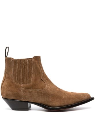 Sonora Stivaletti Hidalgo mini in pelle scamosciata - Marrone