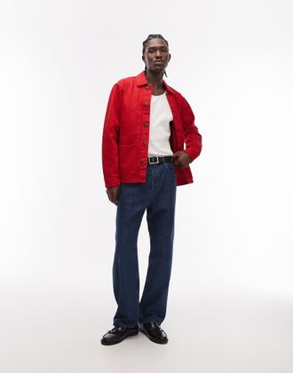 Tommy Hilfiger Chore - Giacca rossa-Rosso