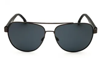 Nautica N107SP Polarized Aviator Sunglasses - Gray