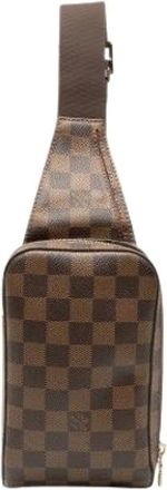 Louis Vuitton Pre-owned Cross Body Bags, female, Brown, Size: ONE SIZE Pre-owned The Geronimos