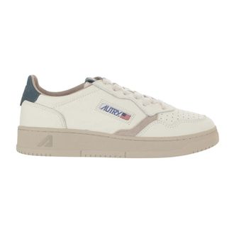 Autry Medalist Lage Sneakers - Heren - Sneakers - Wit - 41 EU - Leer - Schoenen