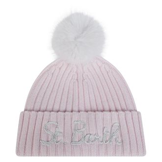 MC2 Saint Barth Wengen Beanie - Dames - Accessoires - Roze - Maat: ONE Size