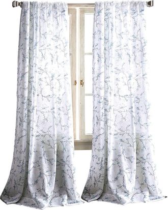 DKNY Promenade Set of 2 Curtain Panels in Indigo at Nordstrom