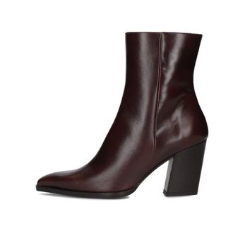 Zinda 3203 Enkellaarsjes - Dames - Schoenen - Bruin - Maat: 40 EU Leer