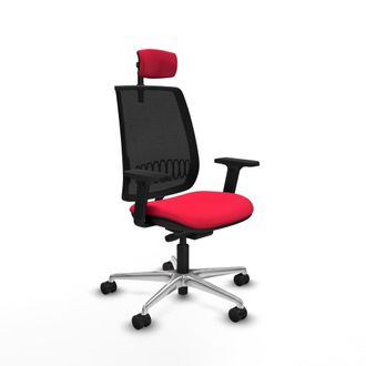 Piqueras y Crespo Silla De Oficina Piqueras Y Crespo Alares Negro Espuma Ergon&oacute;mica