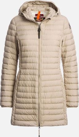 Parajumpers Womens Parajumpers Long Sun Kissed Beige Jacket - Tan - Size: 10/8