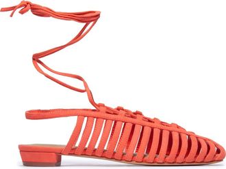 Bernardo Geneva Flat in Sunset Orange at Nordstrom, Size 9.5