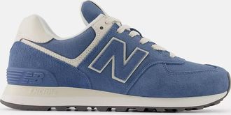 New Balance Womens 574 New Spruce Sneakers In Sea Salt