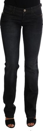 Costume National Slim Fit Donkerblauwe Jeans - Dames - Slim Fit Jeans - Blauw - W26 - Katoen - Jeans
