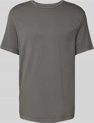 Ecoalf T-Shirt mit Rundhalsausschnitt Modell AOMARALF in Graphit, Gr&ouml;&szlig;e XL
