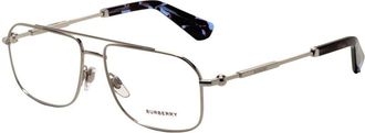 Burberry Demo Navigator Mens Eyeglasses BE1391 1005 56