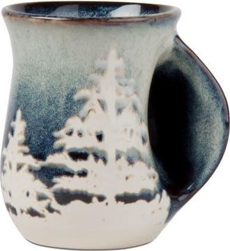 Tag Forest Handwarmer Mug Cozy Nature Inspired Drinkware in Blue at Nordstrom